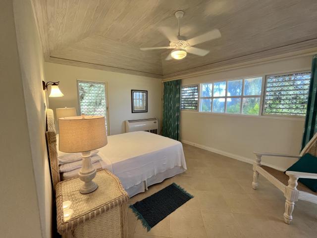Paradise Point Oceanfront Home For Sale In Barbados Master Bedroom with King Bed