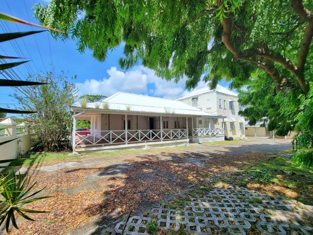 Brigade House Hastings Barbados For Sale Rear Yard and Additional Parking