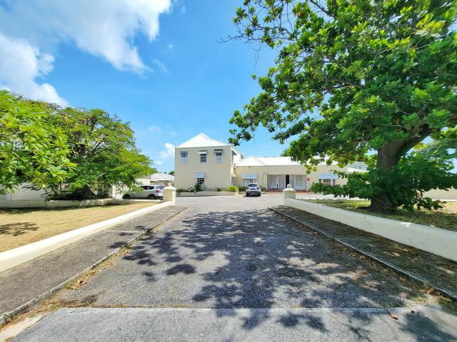 Brigade House Hastings Barbados For Sale Front Driveway and Parking