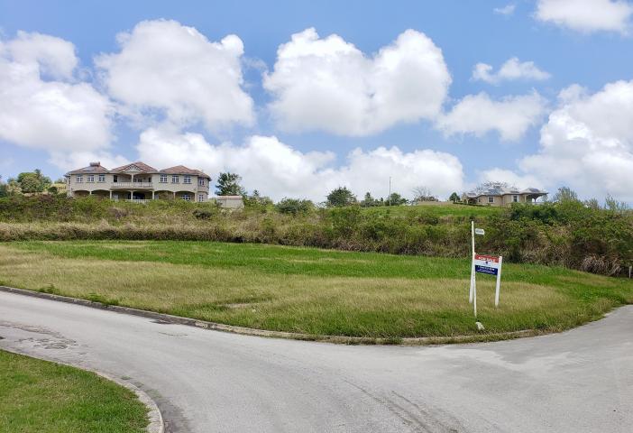 Rolling Hills Lot 106 Barbados For Sale View From Road
