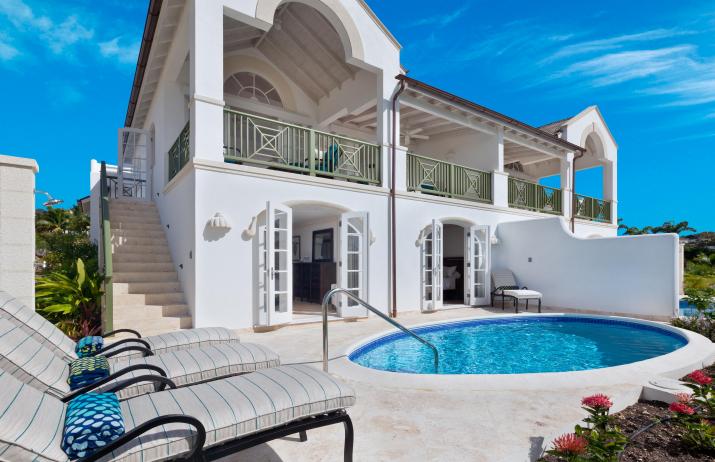 Sugar Cane Ridge 12 Royal Westmoreland For Sale Front Façade and Pool Deck