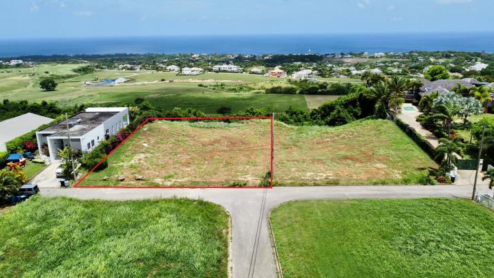 St. Silas Lot 113 Land For Sale In Barbados View With Outline