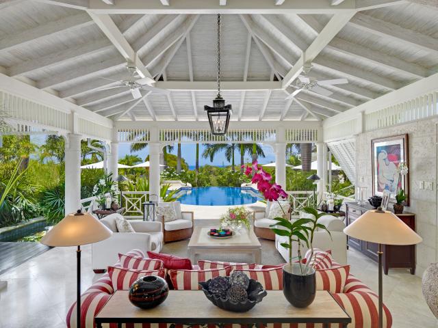 Sandy Lane Coco de Mer Barbados For Sale Outdoor Living Room