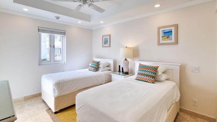 The Crane Residences Barbados Unit 5224 For Sale Bedroom 3 With Two Single Beds