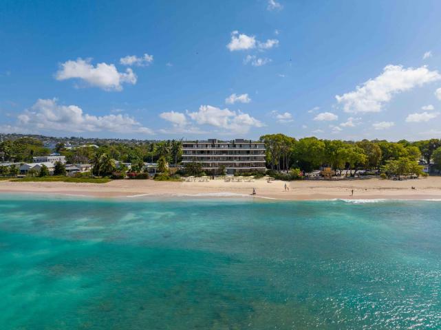 Unit 102 Allure Beachfront Barbados For Sale View from Ocean