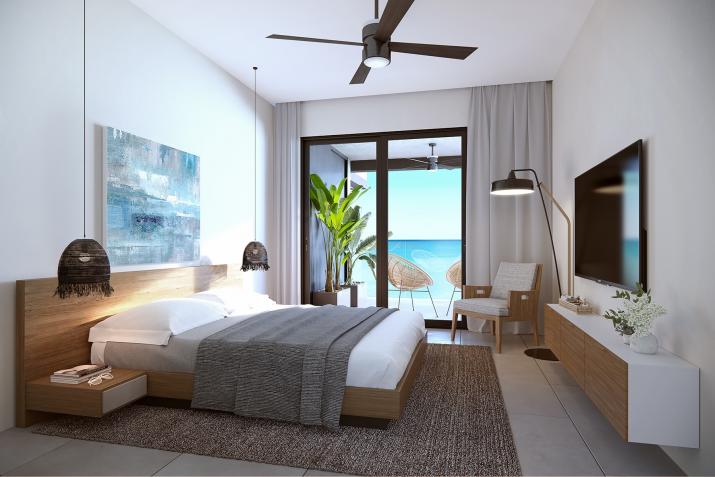 Unit 503 Allure Barbados For Sale Bedroom with Ocean View