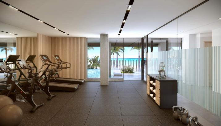 Unit 102 Allure Beachfront Barbados For Sale Fitness Center