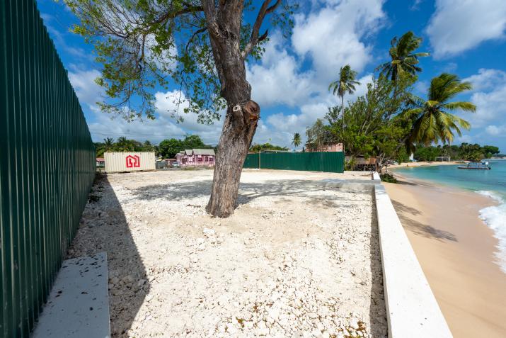 Bend Land Beachfront Land For Sale Barbados Ocean View To South