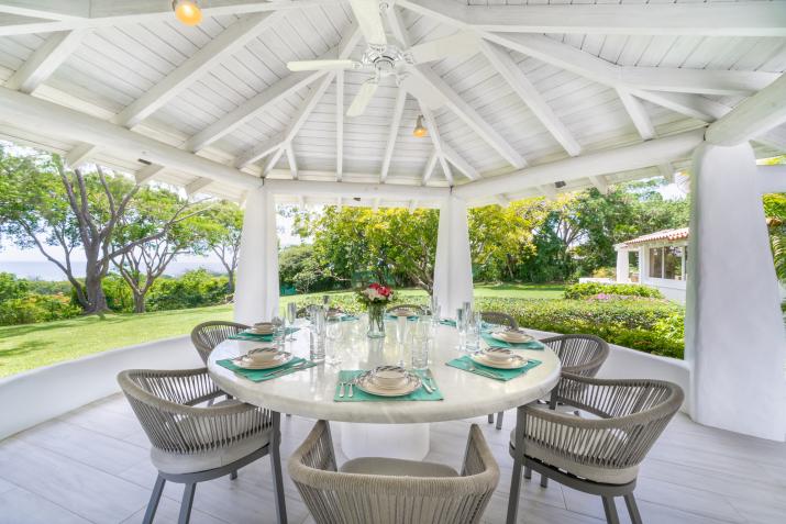 Buttsbury House Barbados For Sale Outdoor Dining