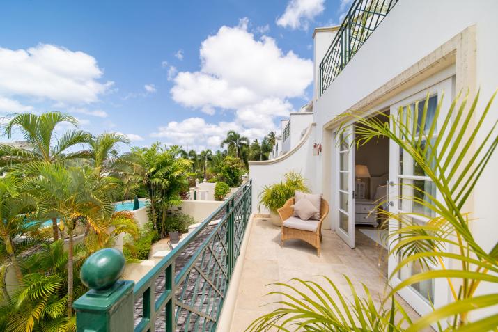 Mullins Bay 13 Coco Barbados For Sale Shared Patio Bedroom 2 and 3