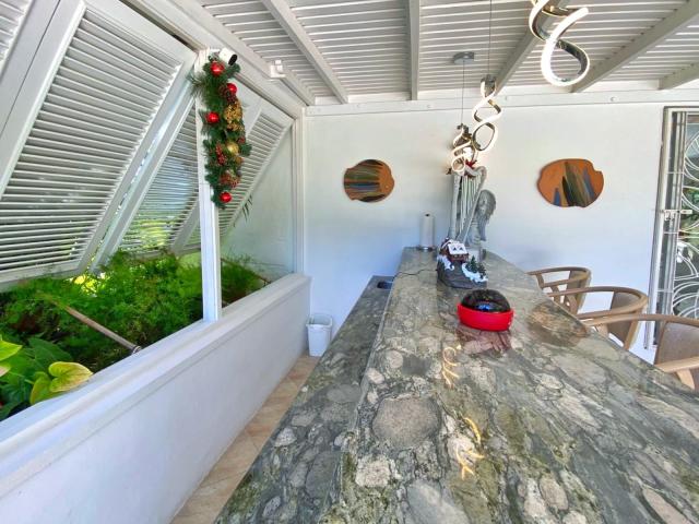 Bella Vista Upton Barbados For Sale Wet Bar and Covered Patio