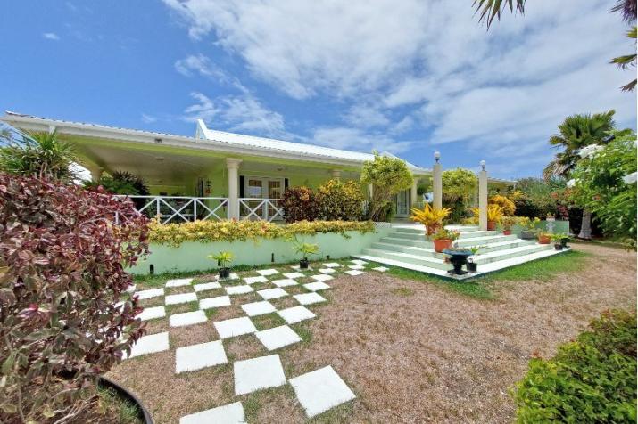 For Sale The Abbey St. Philip Barbados View Of House From Gardens