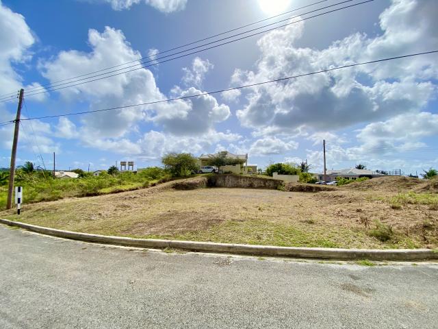 Land For Sale Lot 45 Serenity Hill Barbados View From Across The Road