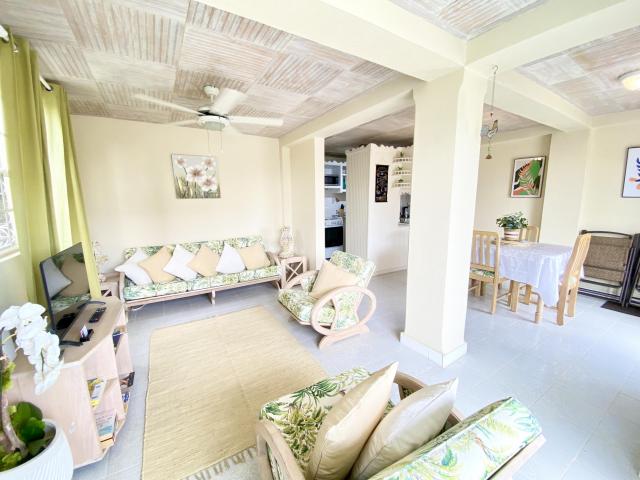 146 Heywoods Barbados Double Apartment For Sale Downstairs Living Room