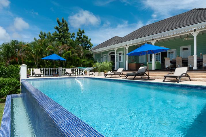 Villa Irene 4 Bedroom Home For Sale In Barbados Infinity Pool Edge