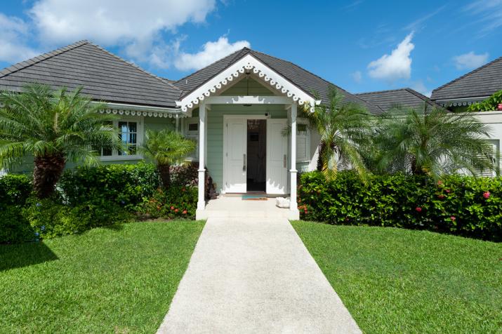 Villa Irene 4 Bedroom Home For Sale In Barbados Main Entrance Walkway