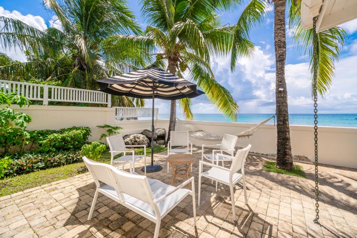 For Sale Little Good Harbour House Barbados Outside Dining