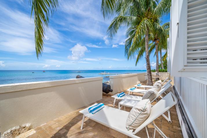For Sale Little Good Harbour House Barbados Seating and Ocean View