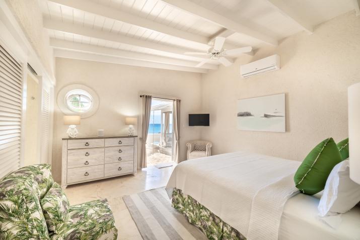 For Sale Little Good Harbour House Barbados Master Bedroom View To Ocean