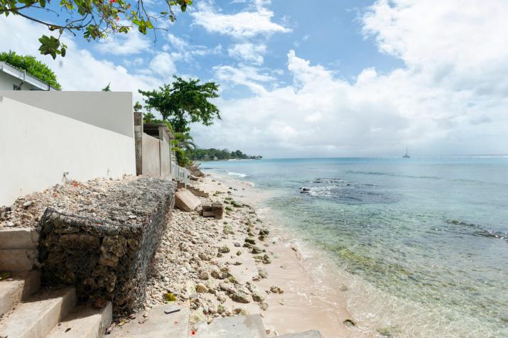 Mullins Reef Villa For Sale Barbados Steps Down To The Beach