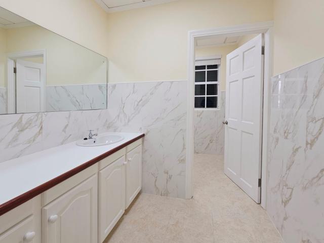 Commercial Office Space For Rent In Barbados The Bernie Building Bathroom