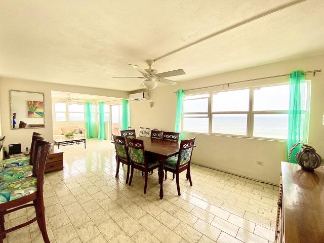 Hastings Towers Barbados 2 Bedroom Penthouse 6A Condo For Sale Dining Open Plan
