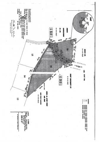 Lower Estate Barbados Commercial Land For Sale Lot 16 Plot Plan