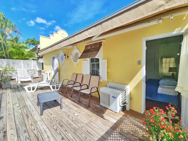 Porters Court 2 Barbados For Sale Back Patio