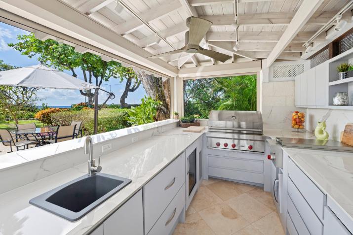 Sand Dollar Barbados For Sale Exterior Kitchen and Bar