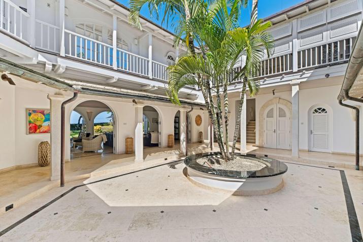 Sand Dollar Barbados For Sale Courtyard Entrance