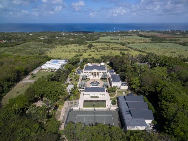 For Sale The Ridge Estate Barbados Aerial Shot 2