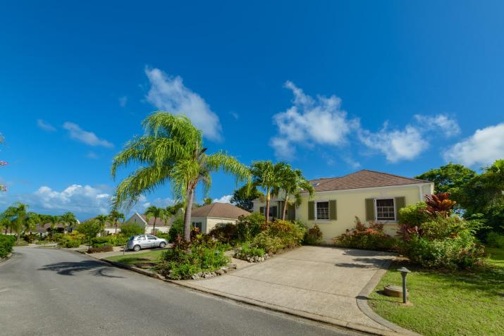 Vuemont Barbados 3 Bedroom Home For Sale Front Entrance and Parking