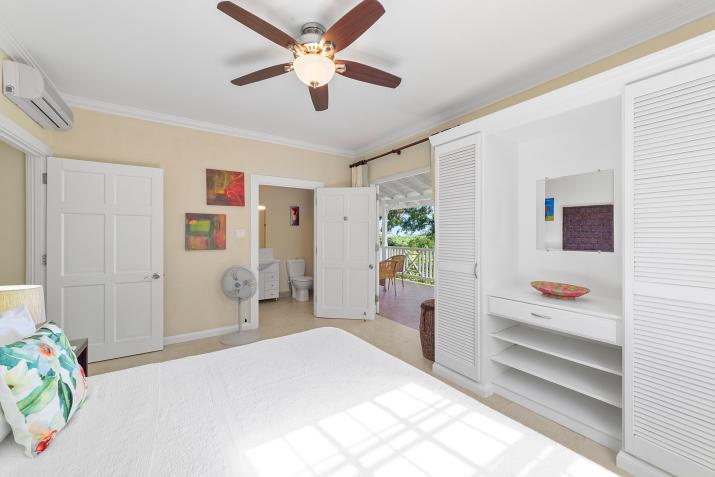 Vuemont Barbados 3 Bedroom Home For Sale Primary Bedroom towards Patio