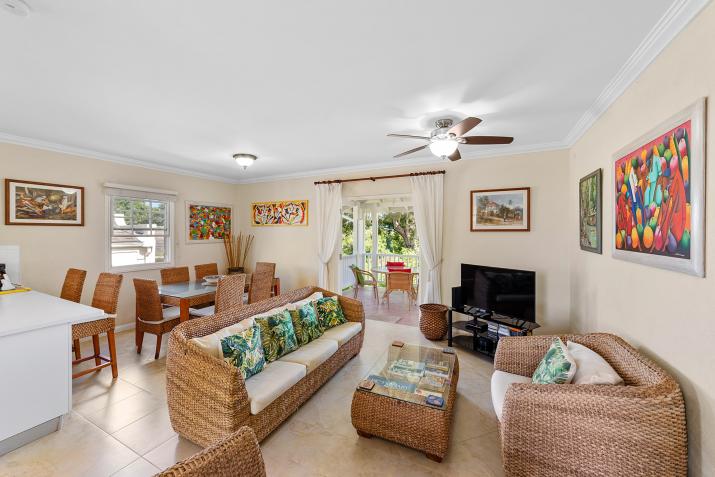 Vuemont Barbados 3 Bedroom Home For Sale Living Room and Dining Area