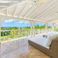 Blue Water Sugar Hill Barbados For Sale Covered Patio with Sea Views and Loungers