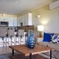 Lighthouse Bay 101 For Sale Oistins Bay Barbados View of Living Room and Kitchen Island