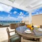 The Crane Residences Barbados Unit 5252 For Sale Roof Deck Patio with Dining
