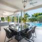 Westland Heights #8 Barbados For Sale Outdoor Dining and Pool View