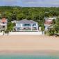 Blue Oyster Villa Barbados For Sale Aerial Shot from The Ocean