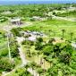 Staple Grove Plantation Yard Barbados For Sale Aerial Towards South Coast and Ocean