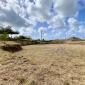 Land For Sale Lot 45 Serenity Hill Barbados View From Back Of Lot On Raised Plateau