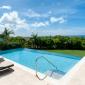 Villa Irene 4 Bedroom Home For Sale In Barbados Pool Shot over Gardens