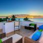 Nirvana Barbados Beachfront For Sale Roof Deck Sunset 2