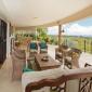 For Sale Sweet Lime South Ridge Barbados Covered Patio with Seating and Ocean Views