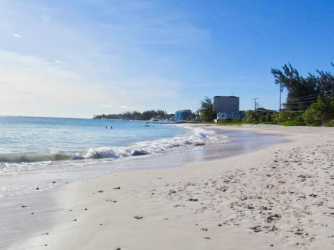 Lighthouse Bay 101 For Sale Oistins Bay Barbados Beach In Front of Complex