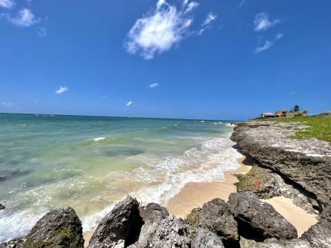 Beachfront Land For Sale In Barbados Lansdown Beach In Front Lot